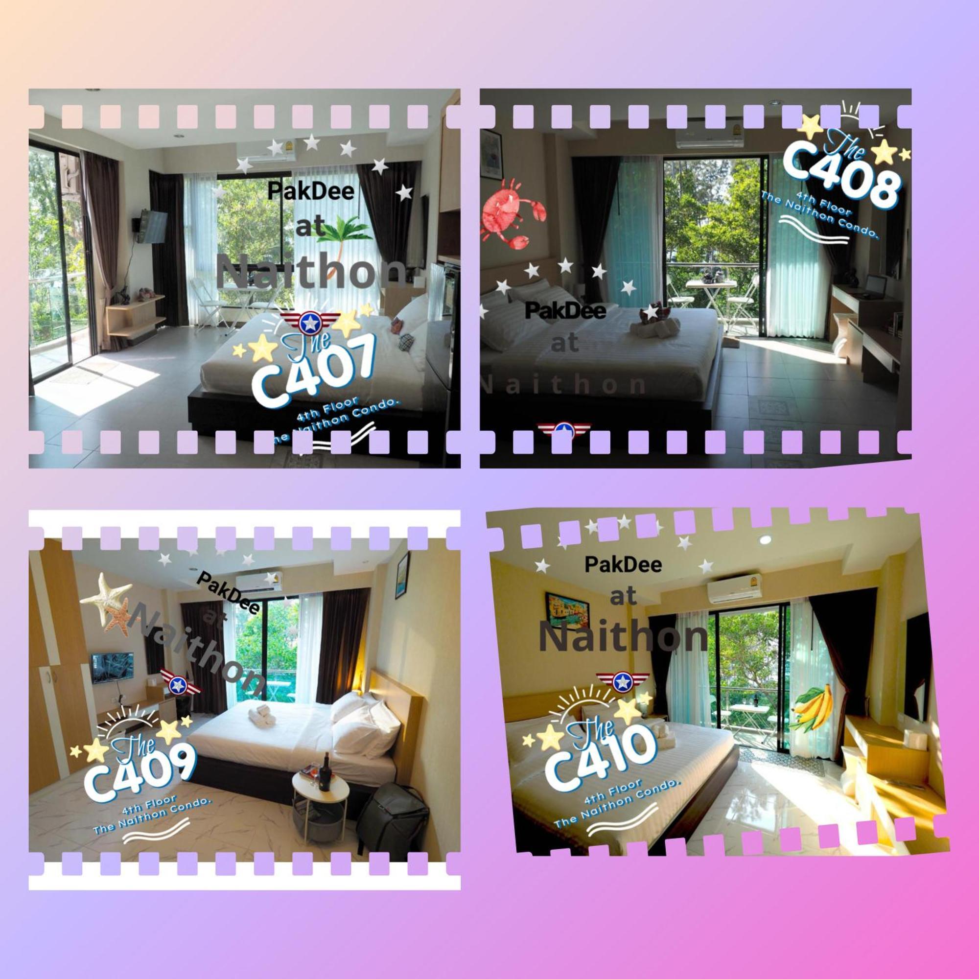 Pak Dee At Naithon Apartment Exterior foto